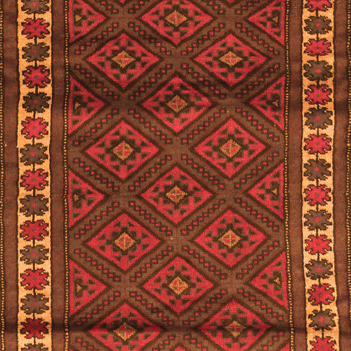Persian Orange Traditional Rug, tr1525org