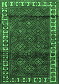 Persian Emerald Green Traditional Rug, tr1525emgrn