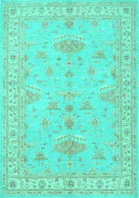 Persian Turquoise Traditional Rug, tr1526turq