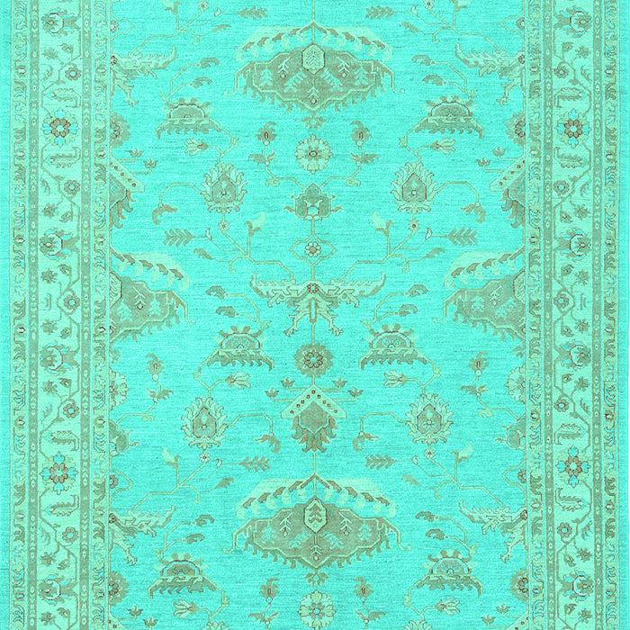 Persian Turquoise Traditional Rug, tr1526turq