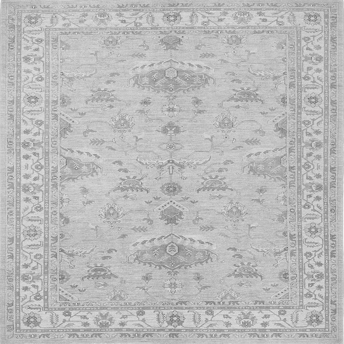 Serging Thickness of Persian Gray Traditional Rug, tr1526gry
