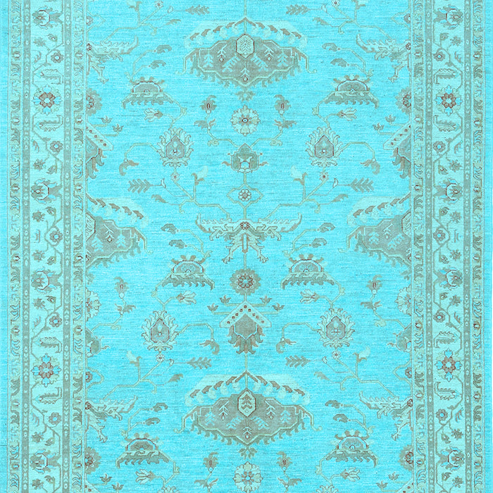 Persian Light Blue Traditional Rug, tr1526lblu