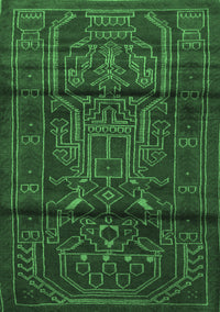 Persian Emerald Green Traditional Rug, tr1527emgrn