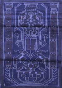 Persian Blue Traditional Rug, tr1527blu