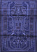 Persian Blue Traditional Rug, tr1527blu