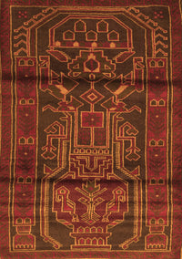 Persian Orange Traditional Rug, tr1527org