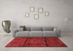 Traditional Red Washable Rugs