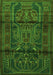 Persian Green Traditional Rug, tr1527grn