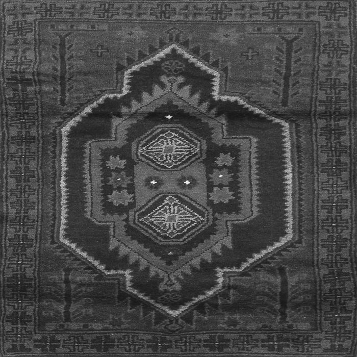 Serging Thickness of Persian Gray Traditional Rug, tr1528gry