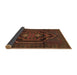 Sideview of Persian Brown Traditional Rug, tr1528brn
