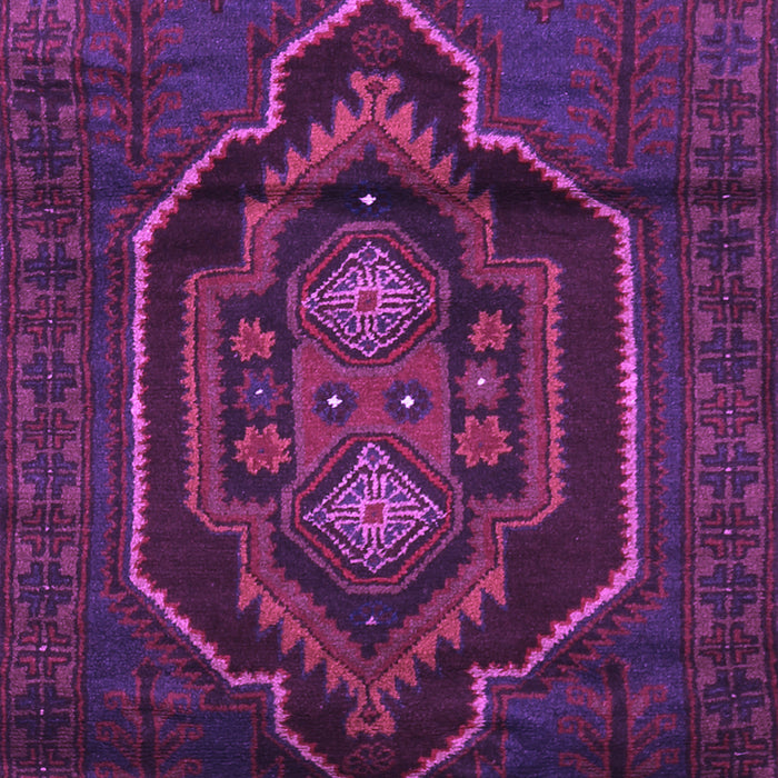 Persian Purple Traditional Rug, tr1528pur