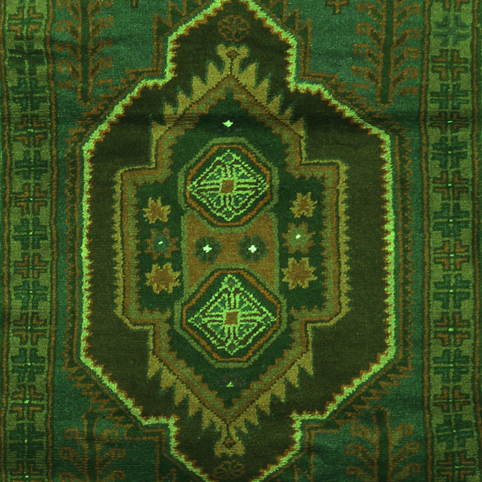 Persian Green Traditional Rug, tr1528grn