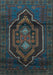 Persian Light Blue Traditional Rug, tr1528lblu