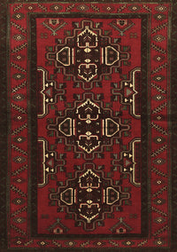 Persian Brown Traditional Rug, tr1529brn