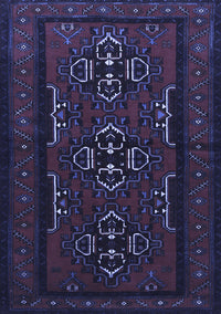 Persian Blue Traditional Rug, tr1529blu