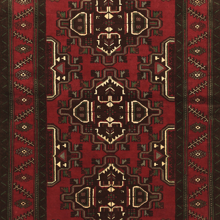 Machine Washable Persian Brown Traditional Rug, wshtr1529brn