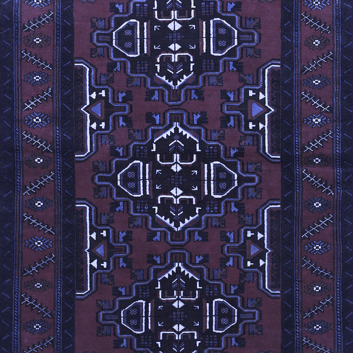 Persian Blue Traditional Rug, tr1529blu