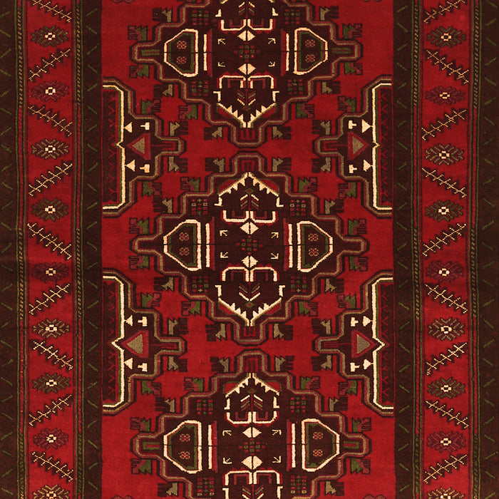 Persian Orange Traditional Rug, tr1529org