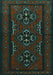 Persian Turquoise Traditional Rug, tr1529turq