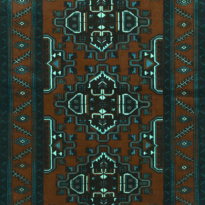 Persian Turquoise Traditional Rug, tr1529turq