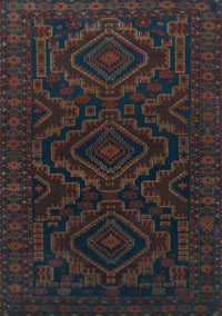 Persian Light Blue Traditional Rug, tr1530lblu