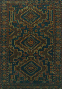 Persian Turquoise Traditional Rug, tr1530turq