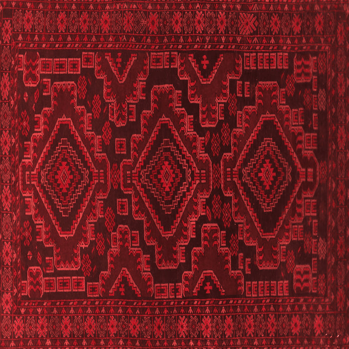 Machine Washable Persian Red Traditional Rug, wshtr1530red