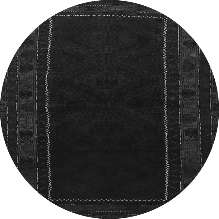 Machine Washable Persian Gray Traditional Rug, wshtr1531gry