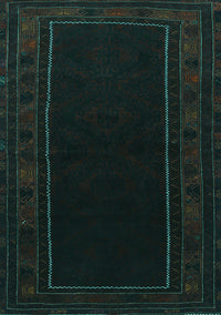 Persian Turquoise Traditional Rug, tr1531turq