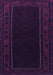 Machine Washable Persian Purple Traditional Area Rugs, wshtr1531pur