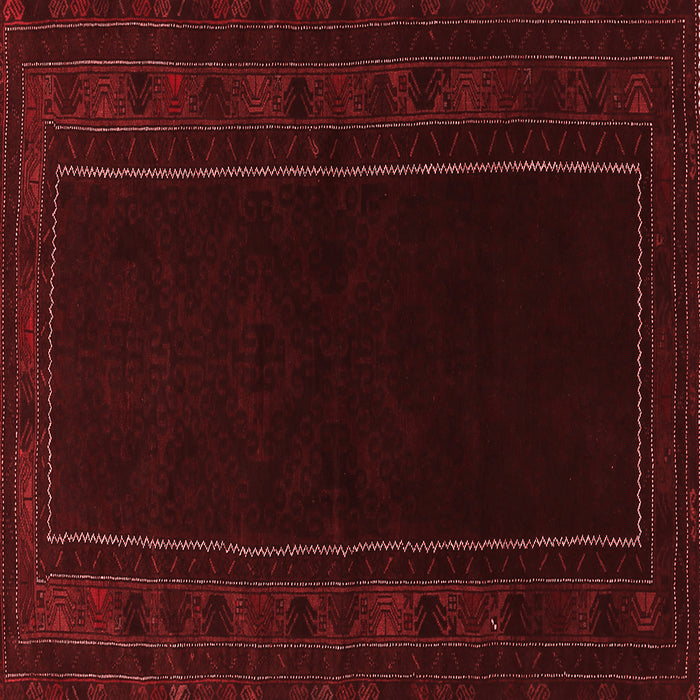 Machine Washable Persian Red Traditional Rug, wshtr1531red
