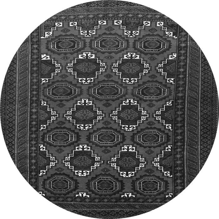 Square Persian Gray Traditional Rug, tr1532gry