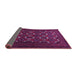 Sideview of Persian Purple Traditional Rug, tr1532pur