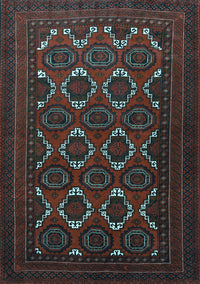 Persian Light Blue Traditional Rug, tr1532lblu