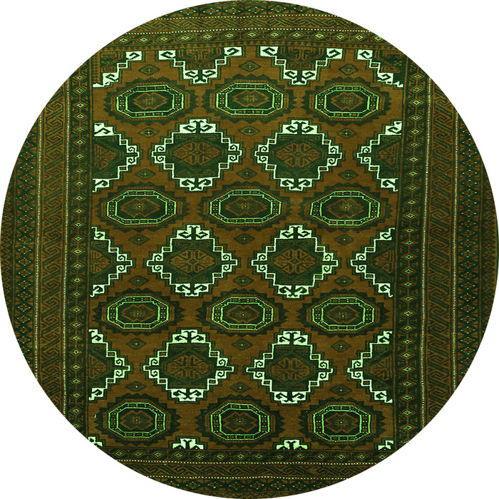 Machine Washable Persian Green Traditional Area Rugs, wshtr1532grn