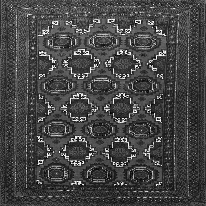 Serging Thickness of Persian Gray Traditional Rug, tr1532gry