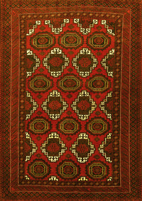 Persian Yellow Traditional Rug, tr1532yw