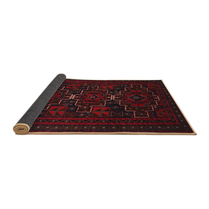 Sideview of Traditional Bakers Brown Persian Rug, tr1533