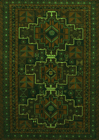 Persian Green Traditional Rug, tr1533grn