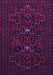 Persian Purple Traditional Rug, tr1533pur