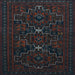 Square Persian Light Blue Traditional Rug, tr1533lblu