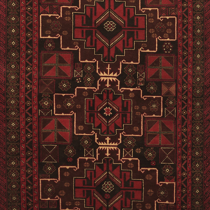 Machine Washable Persian Brown Traditional Rug, wshtr1533brn