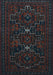 Machine Washable Persian Light Blue Traditional Rug, wshtr1533lblu