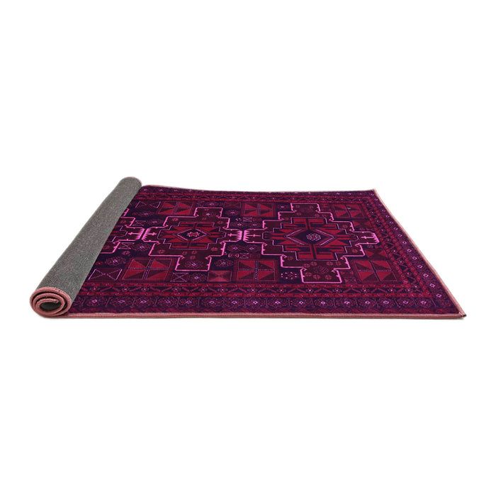 Sideview of Persian Pink Traditional Rug, tr1533pnk