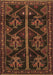 Machine Washable Persian Brown Traditional Rug, wshtr1534brn