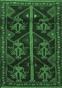 Persian Emerald Green Traditional Rug, tr1534emgrn