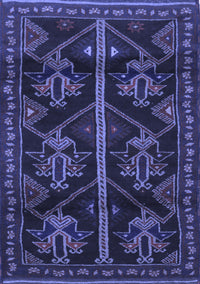 Persian Blue Traditional Rug, tr1534blu