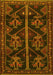 Persian Yellow Traditional Rug, tr1534yw