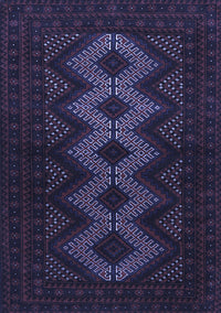 Persian Blue Traditional Rug, tr1535blu