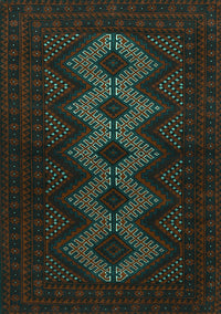 Persian Turquoise Traditional Rug, tr1535turq